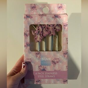 Angel Stitch Metal Straws